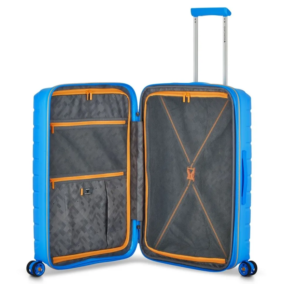 Trolley espandibile Roncato B-Flying medio 8182 Sky Blu