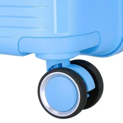 Trolley grande espandibile Movom Inari Azzurro