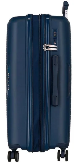 Trolley grande espandibile Movom Inari Blu