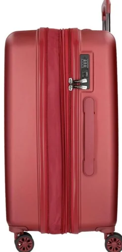 Trolley grande espandibile Movom Wood Rosso