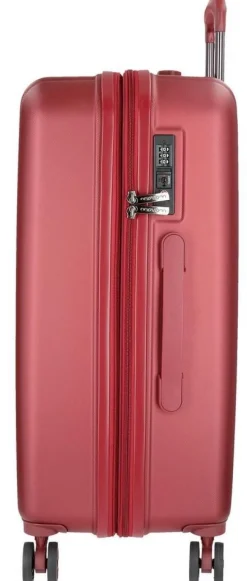 Trolley grande espandibile Movom Wood Rosso