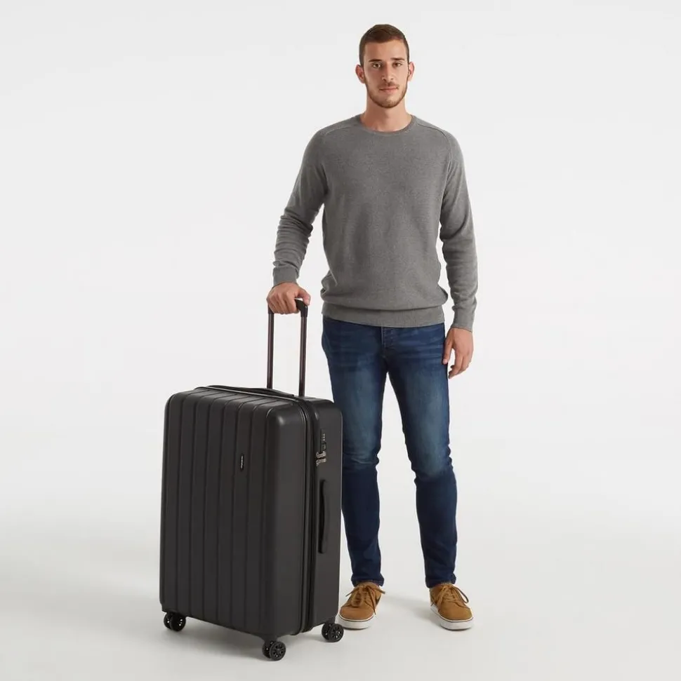 Trolley grande espandibile Movom Wood Nero