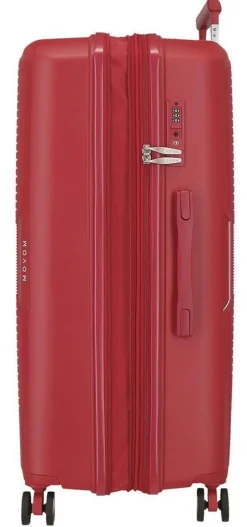 Trolley grande espandibile Movom Inari Rosso
