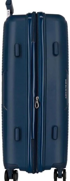 Trolley medio espandibile Movom Inari Blu