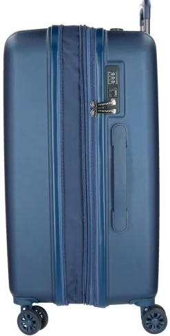 Trolley medio espandibile Movom Wood Blu