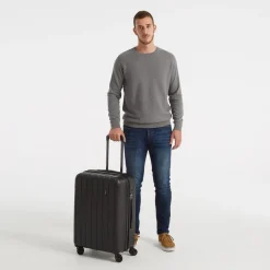 Trolley medio espandibile Movom Wood Nero