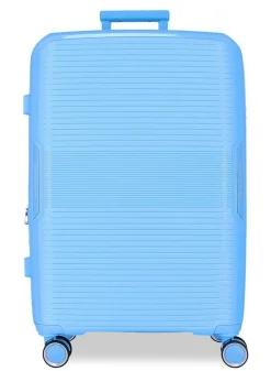 Trolley medio espandibile Movom Inari Azzurro