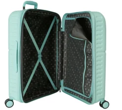 Trolley medio espandibile Pepe Jeans Highlight Turchese