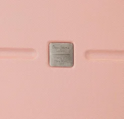 Trolley medio espandibile Pepe Jeans Highlight Rosa
