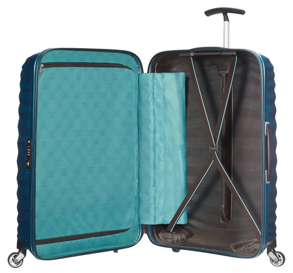 Trolley medio Samsonite Lite-Shock 69cm Petrol Blue