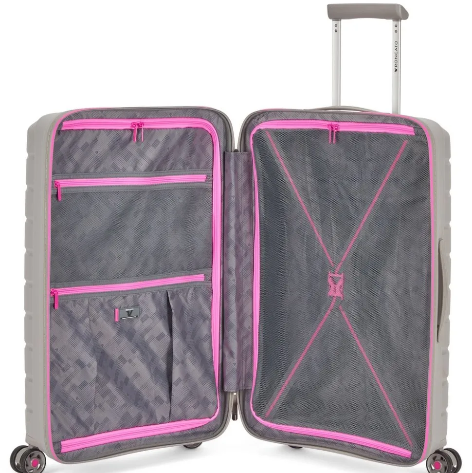 Trolley Roncato B-Flying Neon medio 7982 Grigio