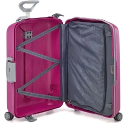 Trolley Roncato Light 4 ruote grande Magenta