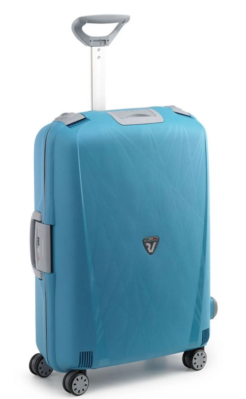 Trolley Roncato Light 4 ruote medio Smeraldo