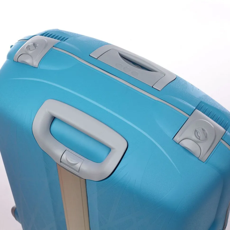 Trolley Roncato Light 4 ruote medio Smeraldo
