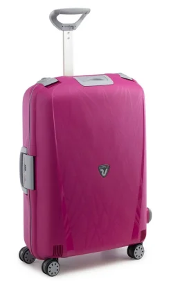 Trolley Roncato Light 4 ruote medio Magenta