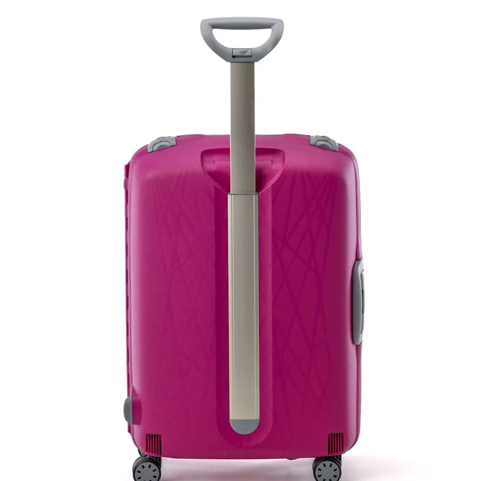 Trolley Roncato Light 4 ruote medio Magenta