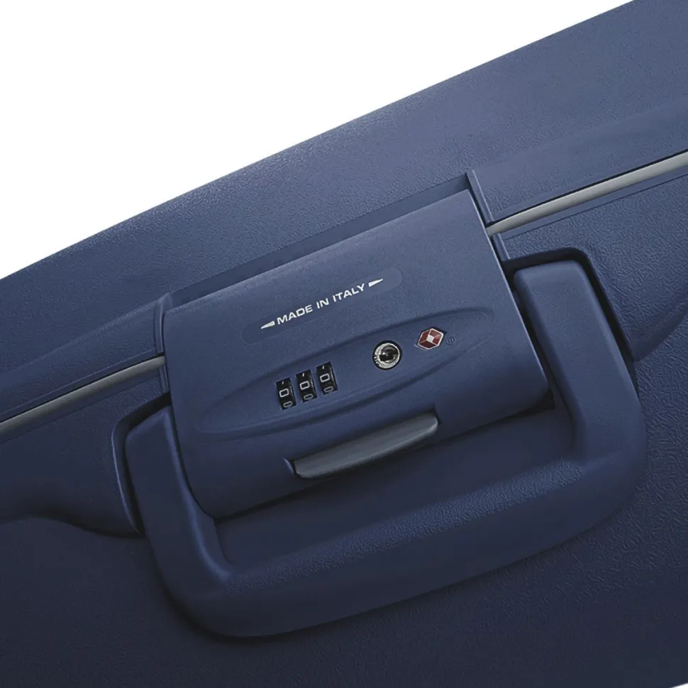 Trolley Roncato Light 4 ruote medio Navy