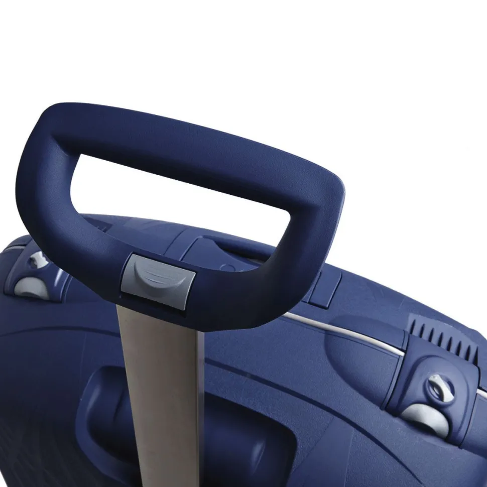 Trolley Roncato Light 4 ruote medio Navy