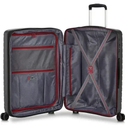 Trolley Roncato Wave medio espandibile 9722 Nero