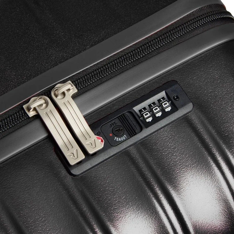 Trolley Roncato Wave medio espandibile 9722 Nero