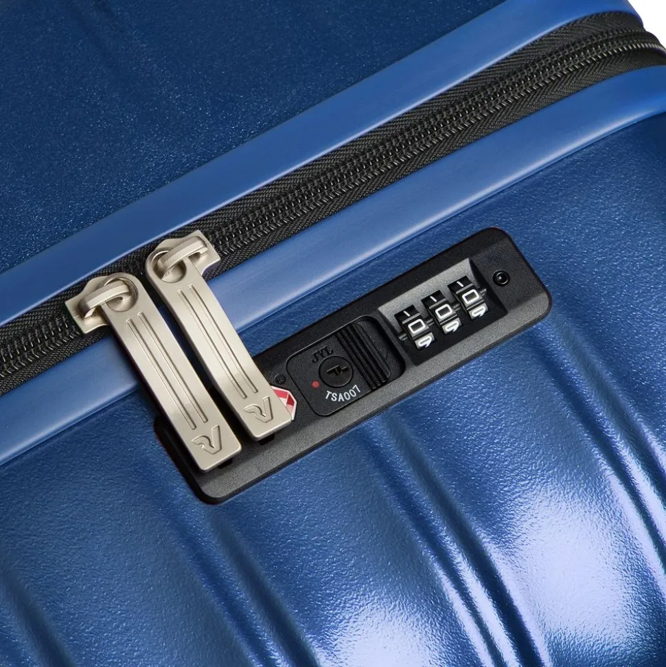 Trolley Roncato Wave medio espandibile 9722 Denim