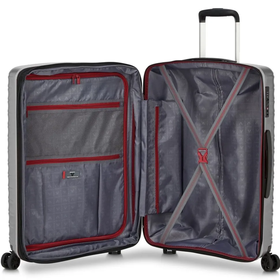 Trolley Roncato Wave medio espandibile 9722 Champagne