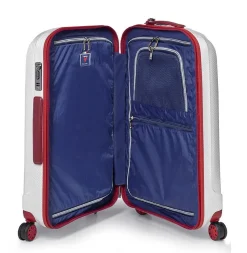 Trolley Roncato We Are Glam grande 5951 Rosso/Bianco