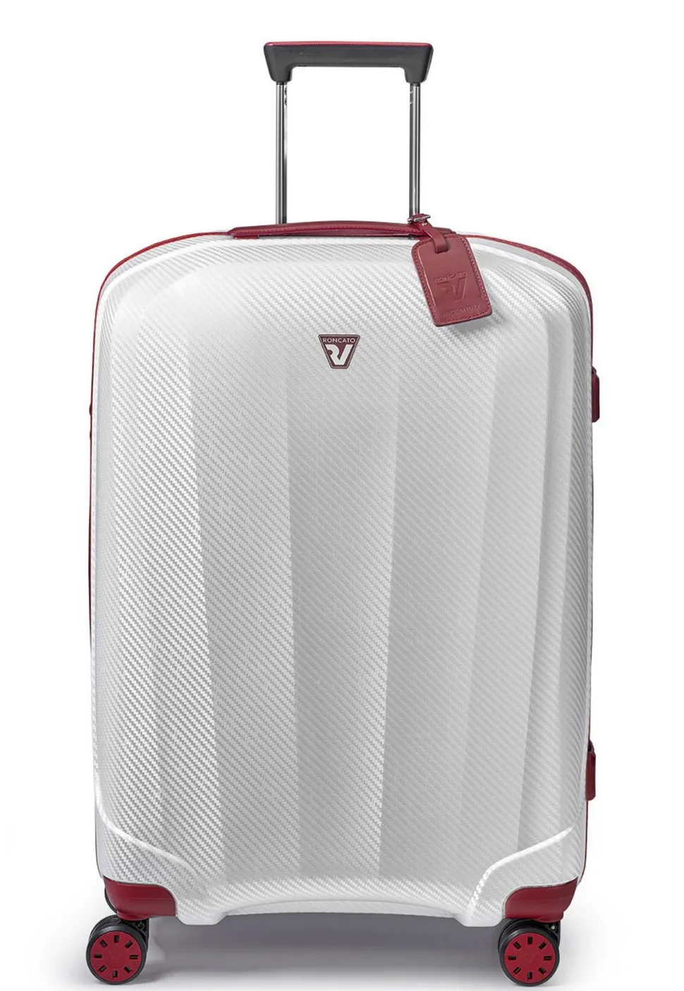 Trolley Roncato We Are Glam grande 5951 Rosso/Bianco
