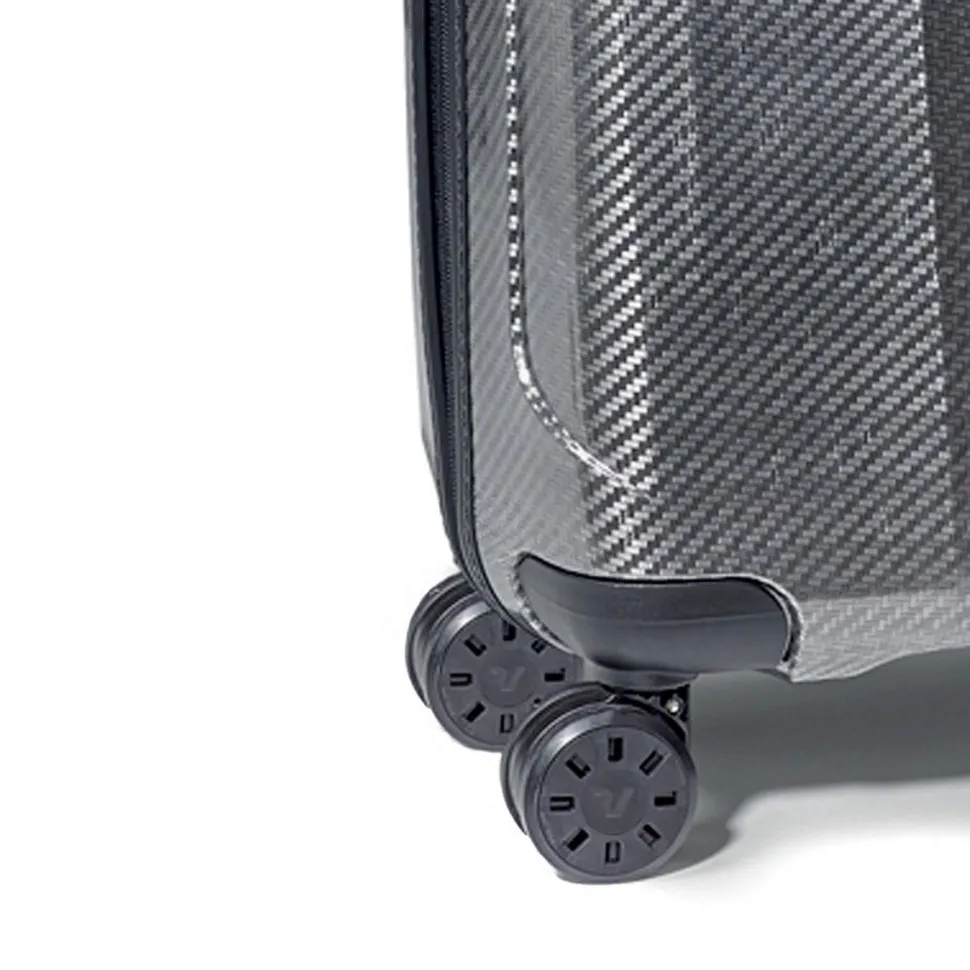 Trolley Roncato We Are Glam grande 5951 Nero/Platino