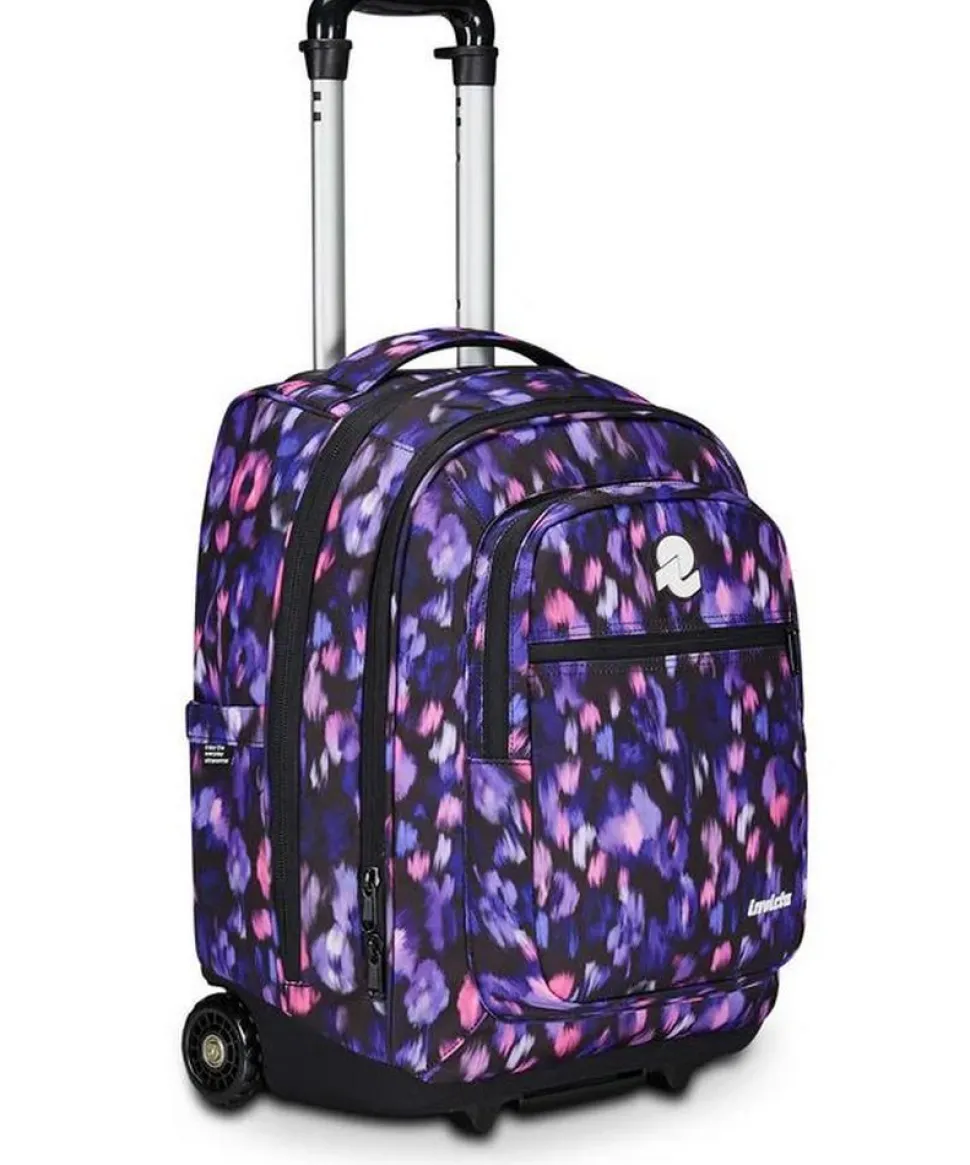 Trolley scuola Invicta New Bump Fantasy Nature Watercolor