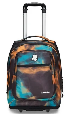 Trolley scuola Invicta New Bump Fantasy Smoky Orange