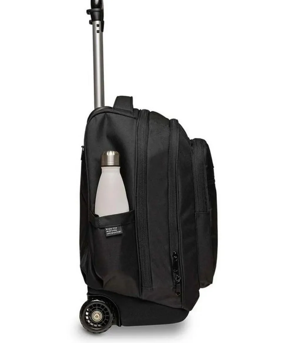 Trolley scuola Invicta New Bump Plain Nero