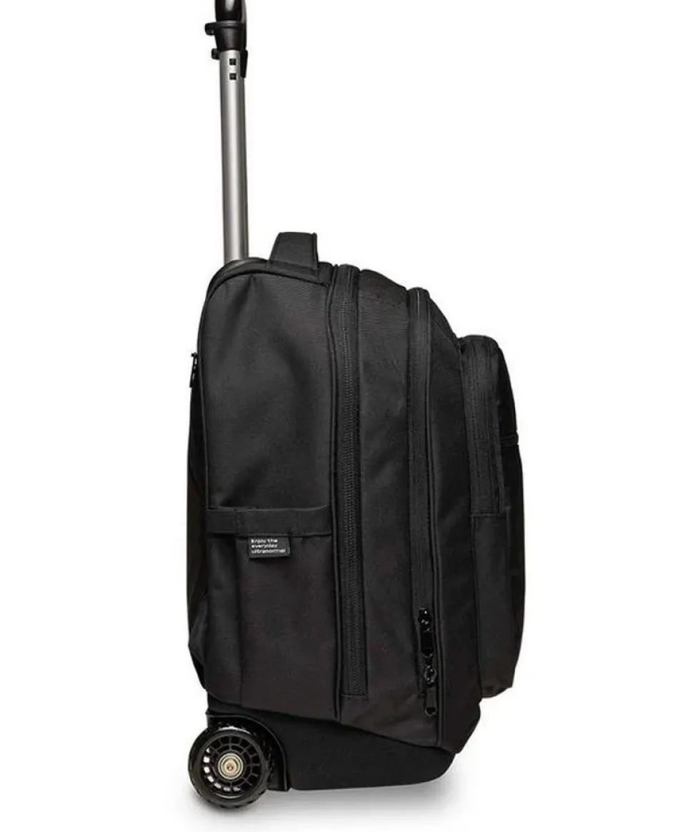 Trolley scuola Invicta New Bump Plain Nero