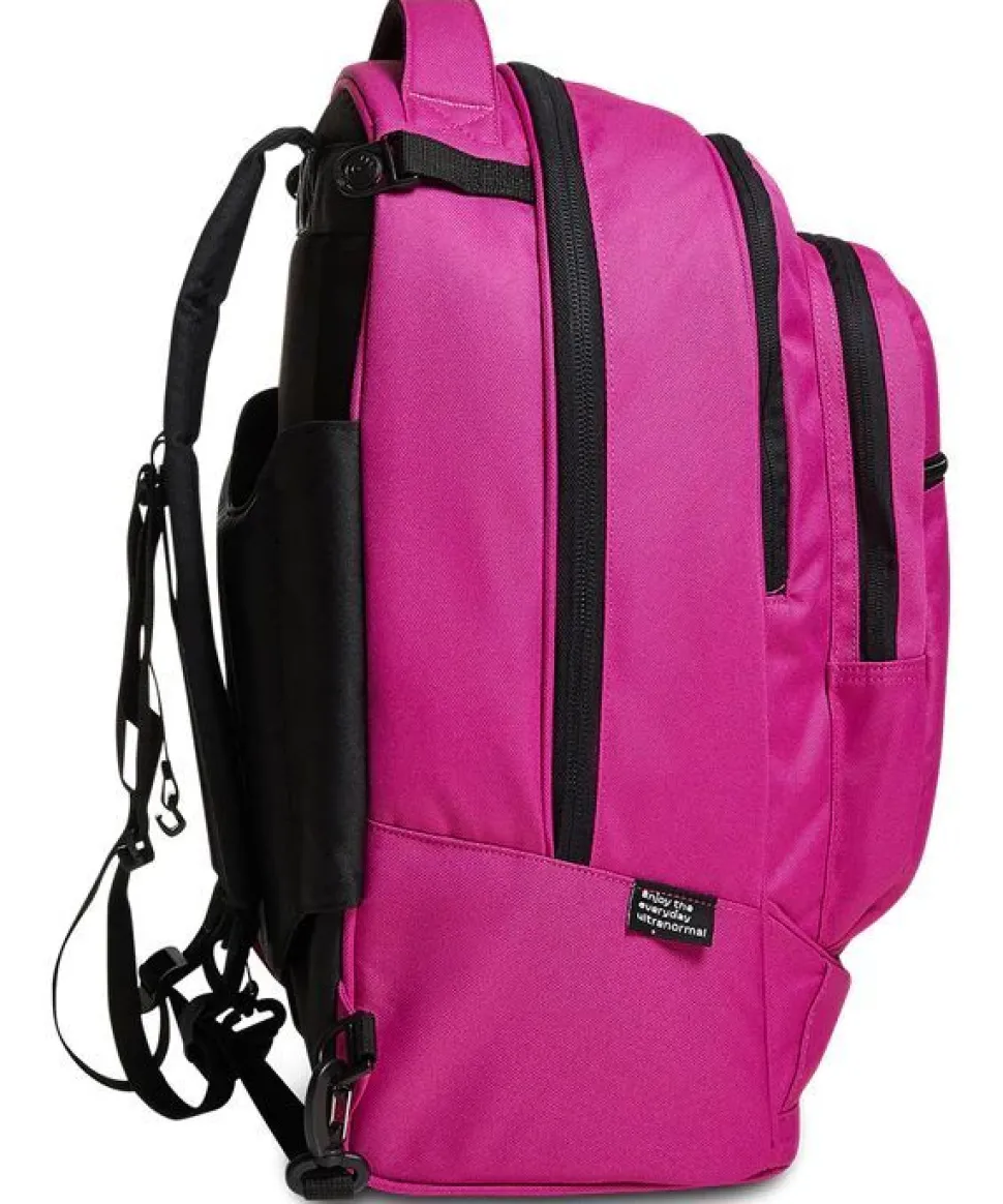 Trolley scuola Invicta New Plug Plain Festival Fuchsia
