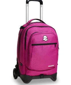 Trolley scuola Invicta New Plug Plain Festival Fuchsia
