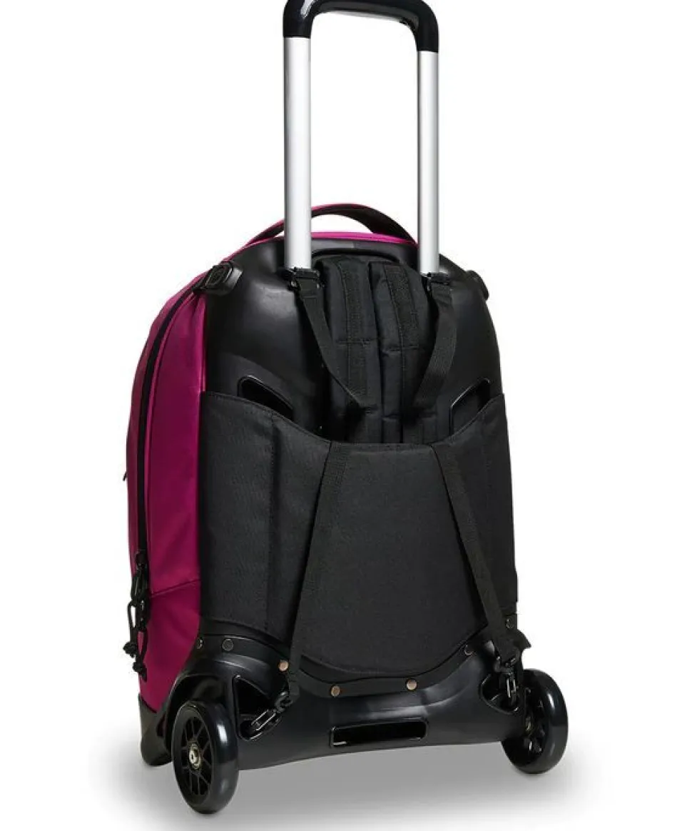 Trolley scuola Invicta New Plug Plain Festival Fuchsia