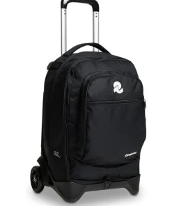 Trolley scuola Invicta New Plug Plain Jet Black