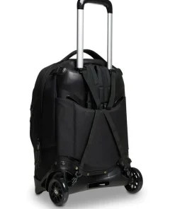 Trolley scuola Invicta New Plug Plain Jet Black