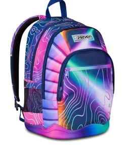 Trolley scuola 3 ruote Seven Flex Mapset Girl