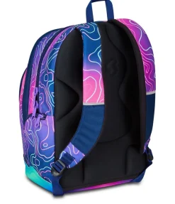 Trolley scuola 3 ruote Seven Flex Mapset Girl