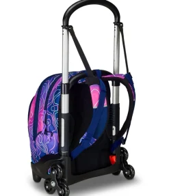Trolley scuola 3 ruote Seven Flex Mapset Girl