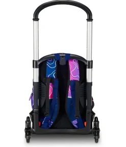 Trolley scuola 3 ruote Seven Flex Mapset Girl