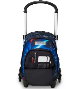 Trolley scuola 3 ruote Seven Flex Mapset Boy