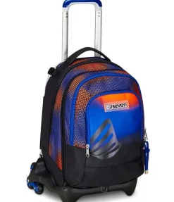 Trolley scuola Seven Jack 3 ruote Detach Shadefull Boy