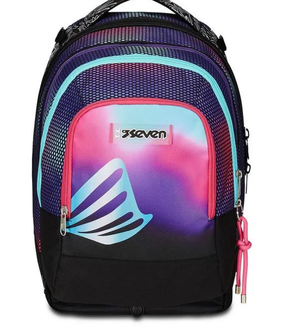 Trolley scuola Seven Jack 3 ruote Detach Shadefull Girl