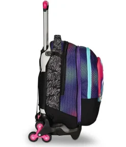 Trolley scuola Seven Jack 3 ruote Detach Shadefull Girl