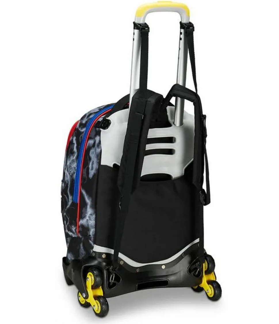 Trolley scuola Seven Jack 3 ruote Mark On Boy
