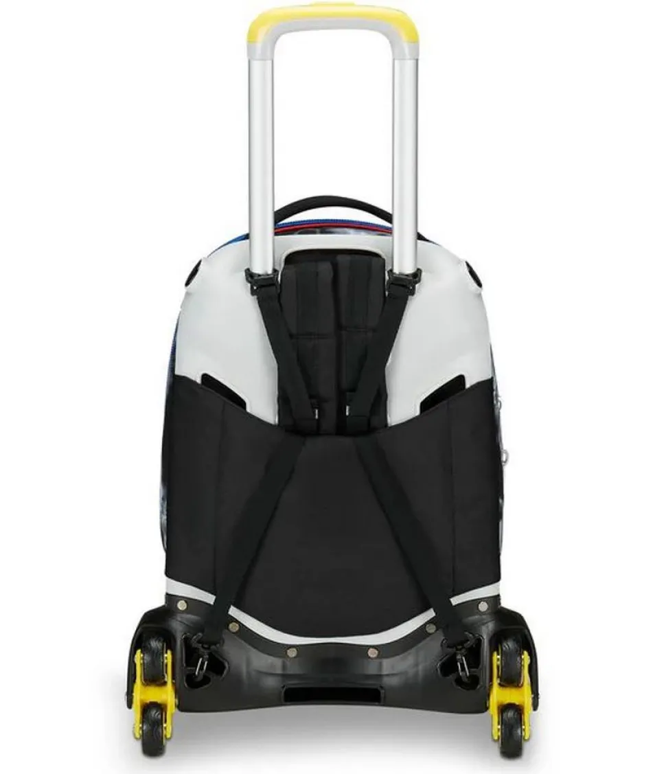 Trolley scuola Seven Jack 3 ruote Mark On Boy