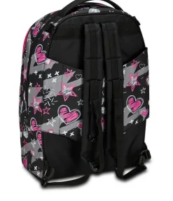 Trolley scuola Seven Jack 2 ruote Draft Heart