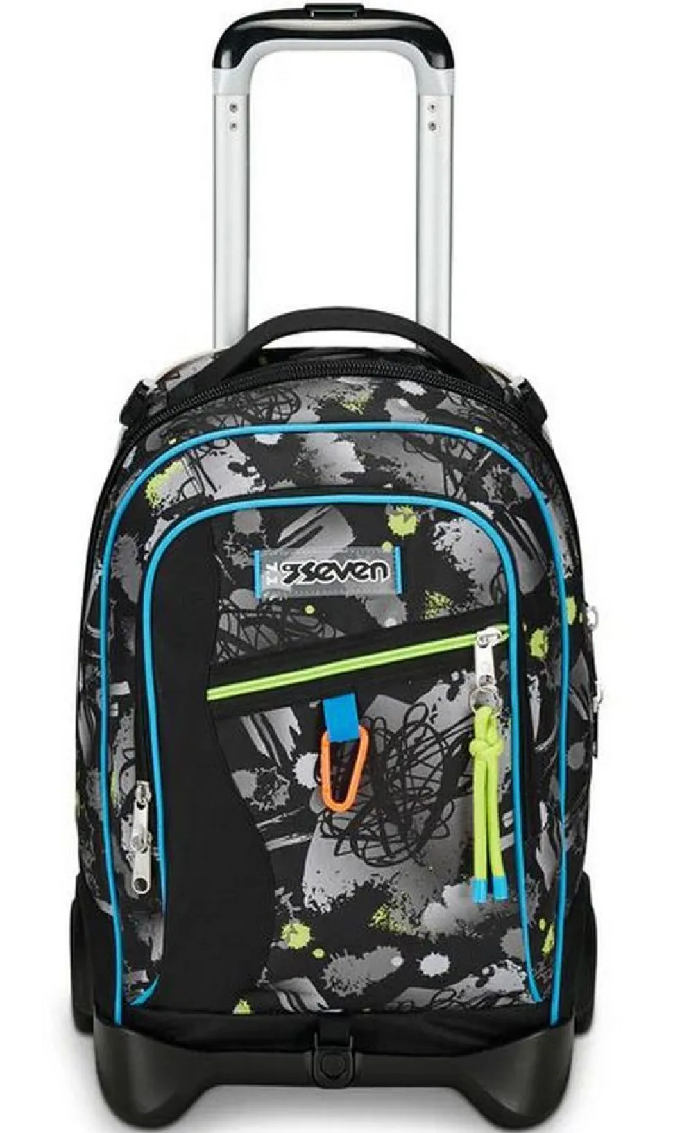 Trolley scuola Seven Jack 2 ruote Feeling Me